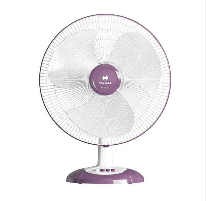 Havells Swing Lx Hs Table Fan 400mm Purple