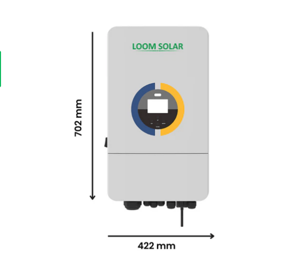 Fusion 10 kVA / 48 Volt Hybrid Solar inverter - Image 2