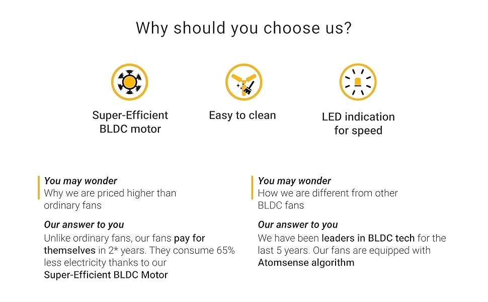 Atomberg Renesa + Ceiling Fan 1200mm Golden Oakwood - Image 5