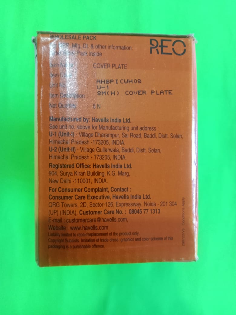 REO(8 MODULE COVER PLATE) - Image 6