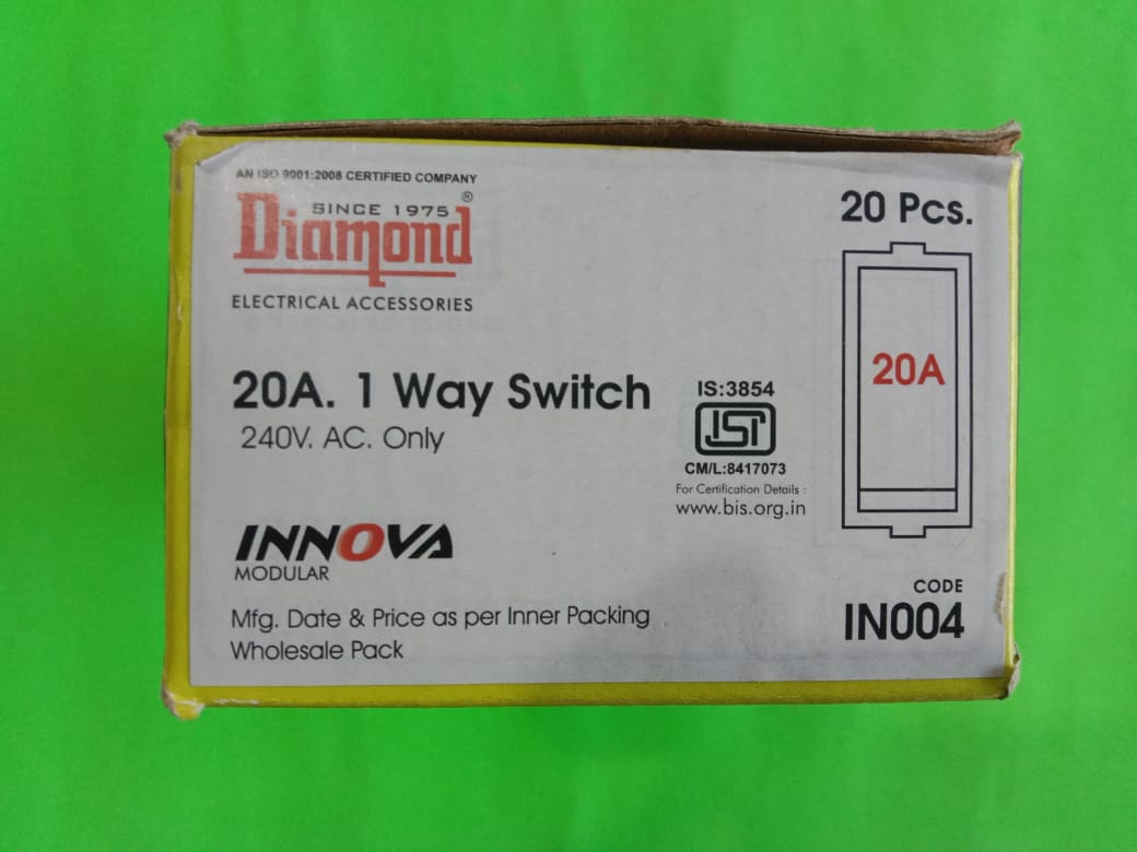 Diamond 20Amp One Way Switch - Image 3
