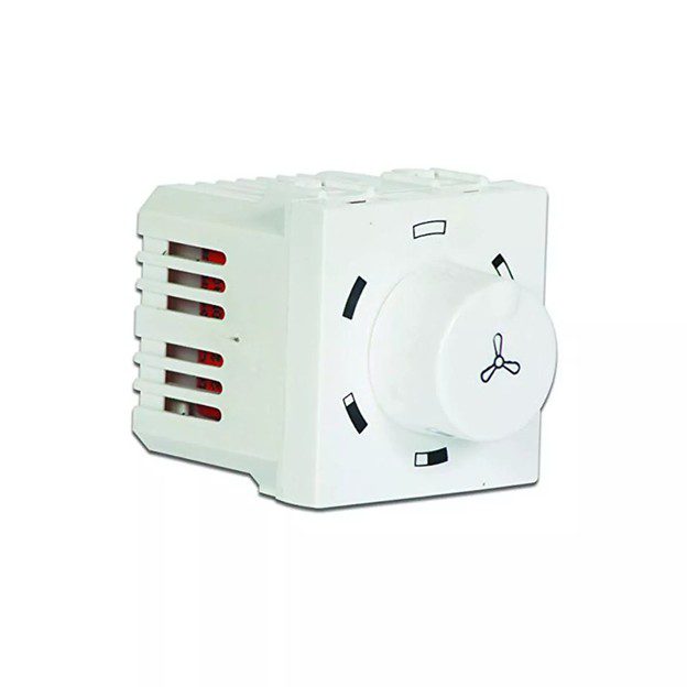 Havells Coral Fan Regulator -2M Support Modules White