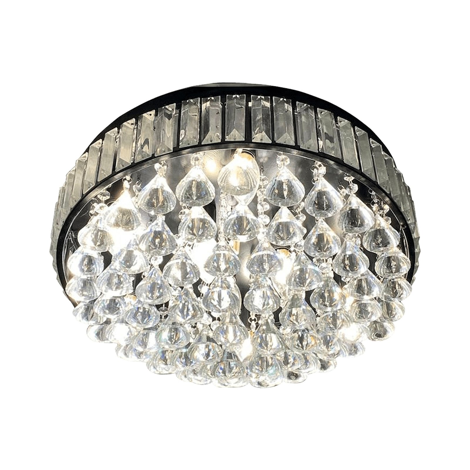 Havells Grace Fountain Chandelier 9 Lamp E14 Black