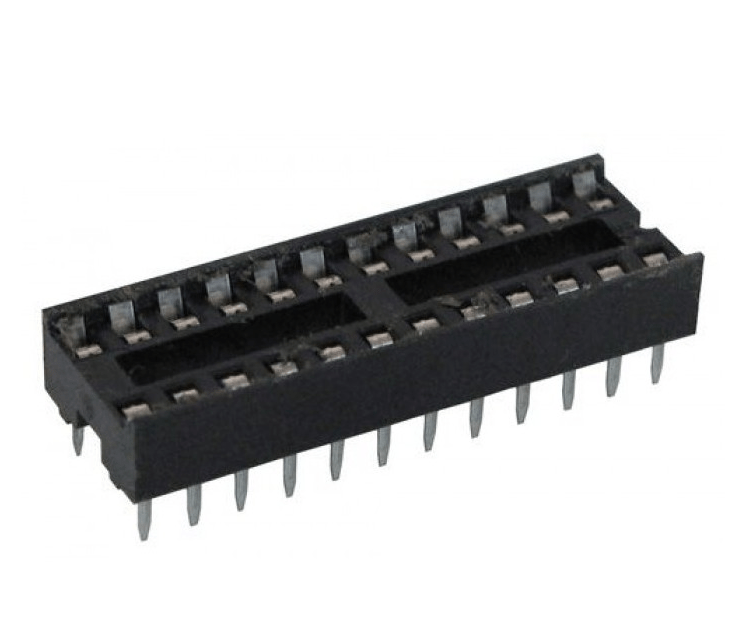 28 Pin Narrow DIP IC Socket Base Adaptor (Pack of 5)