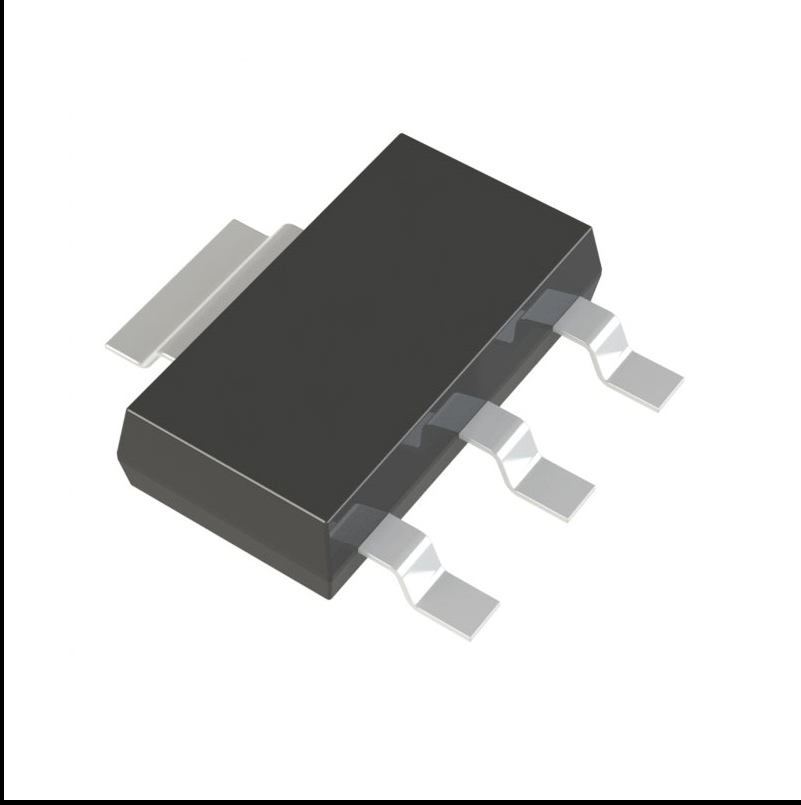 BSP52T1G-ONSEMI-Darlington Transistor, Darlington, NPN, 80 V, 1.25 W, 1 A, SOT-223, 4 Pins