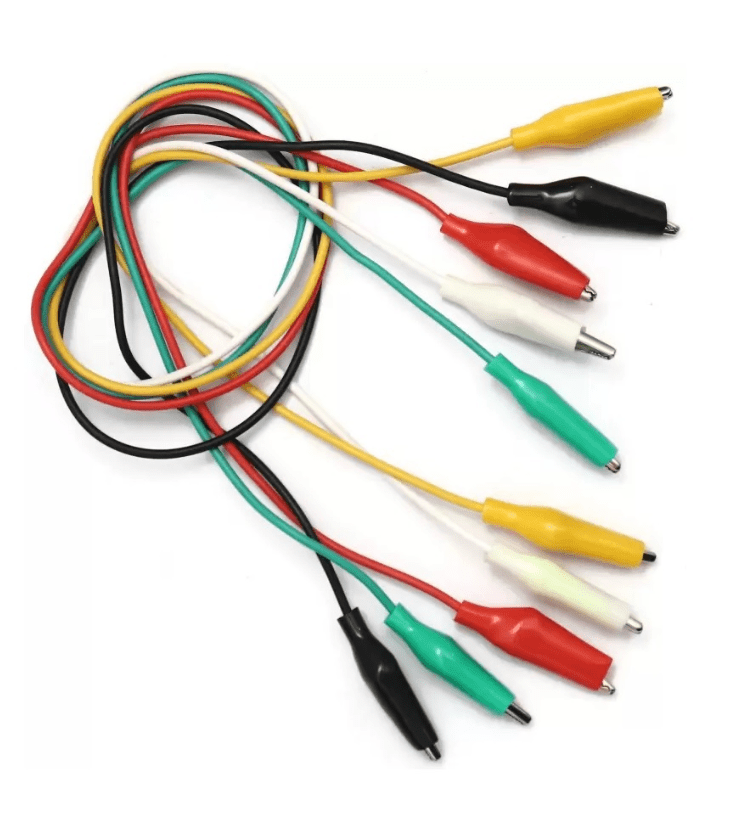 50cm Long Alligator Clips, Electrical DIY Test Leads 5pcs, for Micro:bit
