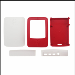 Raspberry Pi 4 Case-Red-White - Image 2