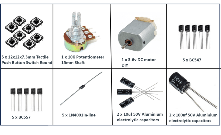ORANGE Starter Kit For Arduino Nano - Image 3