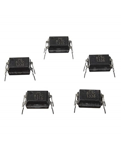 PC817 DIP-4 Transistor Output Optocoupler (Pack of 5 ICs) - Image 2