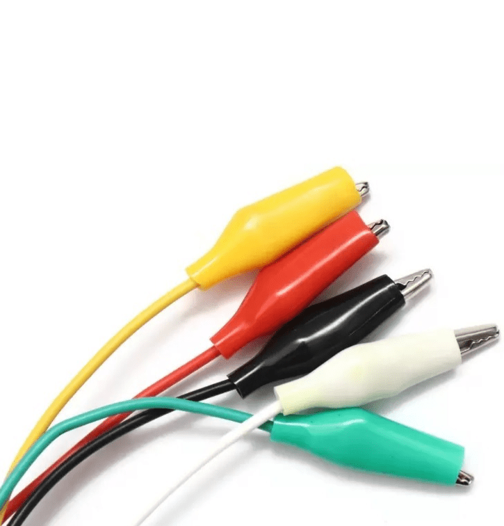 50cm Long Alligator Clips, Electrical DIY Test Leads 5pcs, for Micro:bit - Image 2
