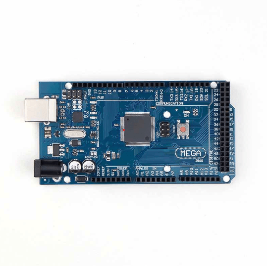 Mega 2560 Atmega2560-16au compatible with Arduino + Cable + Transparent acrylic case - Image 2