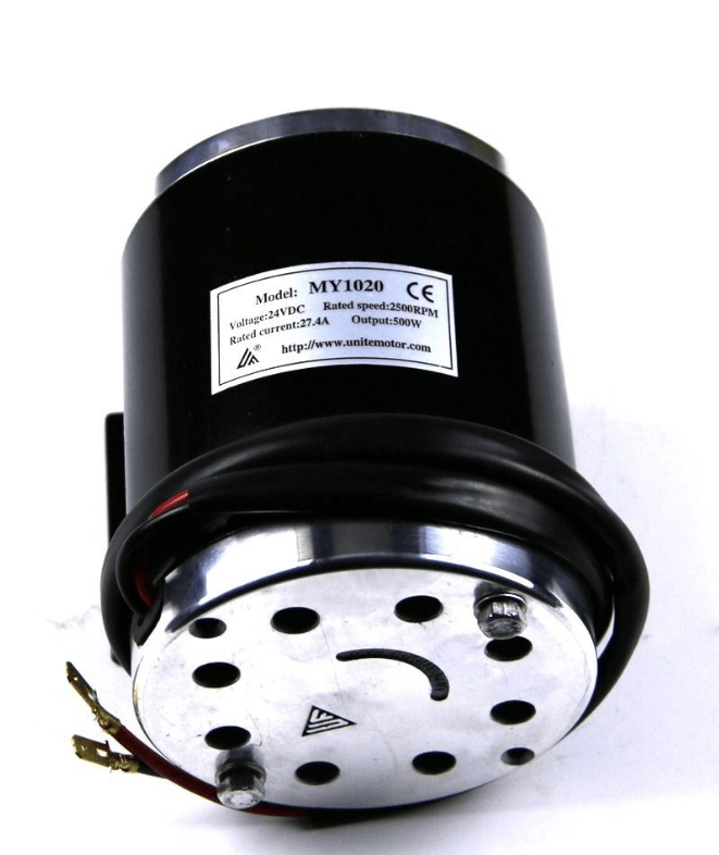 Yalu 24V 500W 2500RPM MY1020 EBIKE Brush Motor - Image 3