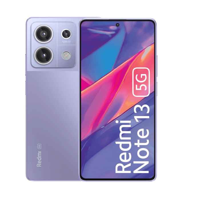 Redmi Note 13 5G (Chromatic Purple, 8GB RAM, 256GB Storage)