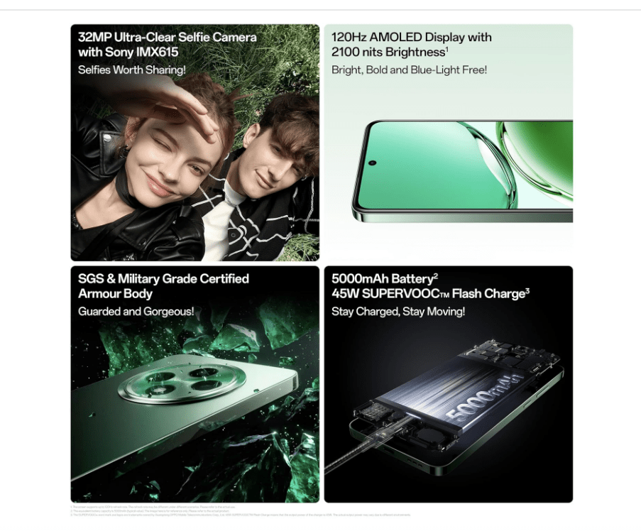 OPPO F27 5G (Emerald Green, 8GB RAM, 256GB Storage) - Image 6