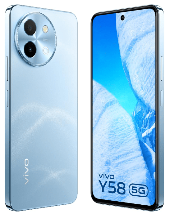 vivo Y58 5G (Himalayan Blue, 8GB RAM, 128GB Storage) - Image 2