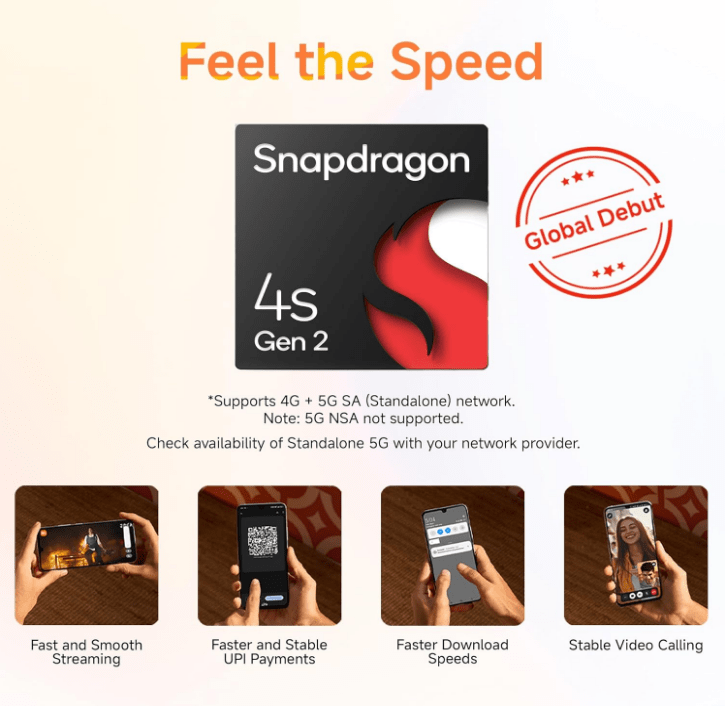 Redmi A4 5G (Sparkle Purple, 4GB RAM, 64GB Storage) | - Image 5