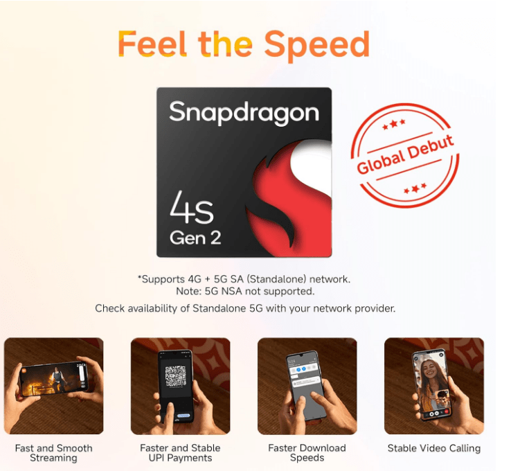 Redmi A4 5G (Starry Black, 4GB RAM, 128GB Storage) | - Image 5