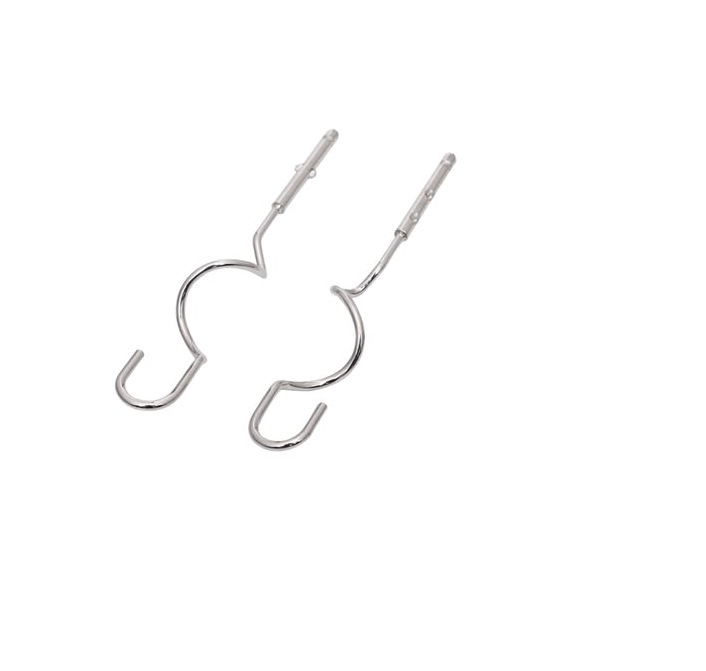 Maharaja Whiteline Centuro Hand Mixer with SS Dough Hooks and Chrome Plated Beater Attachment, 250W, - Image 2