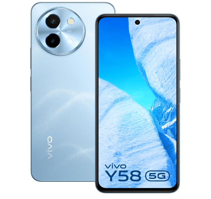 vivo Y58 5G (Himalayan Blue, 8GB RAM, 128GB Storage) - Image 7